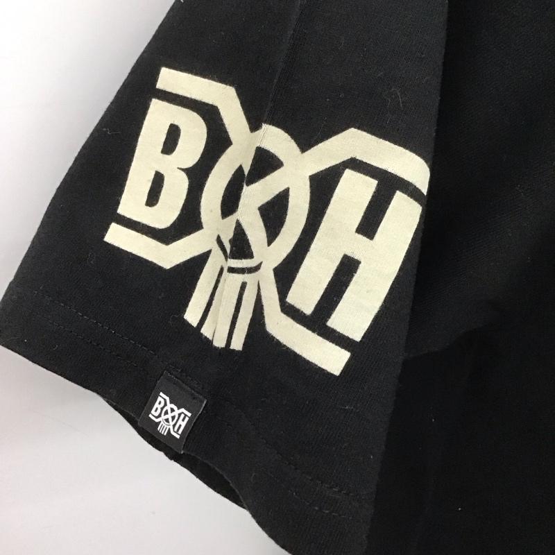 バウンティーハンター BOUNTY HUNTER Tシャツ 半袖 半袖カットソー プリントTシャツ クルーネックカットソー L プリント 黒 / ブラック /  メンズ USED 古着 中古 10126521