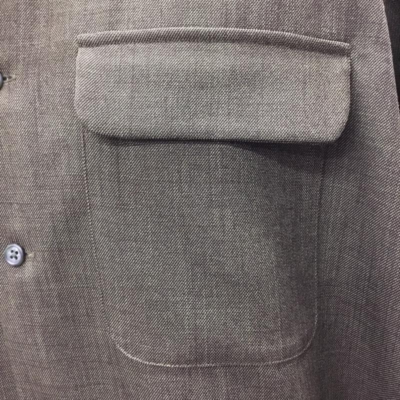 エフエイティー FAT シャツ、ブラウス 半袖 F32010-SH17-AB 半袖シャツ カラーシャツ 半袖カットソー 無地 緑 / グリーン /  メンズ USED 古着 中古 10120262