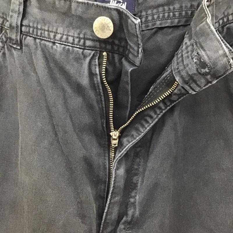 ステューシー STUSSY パンツ チノパン チノパン カジュアルパンツ ワイドパンツ ストレートパンツ 32インチ 無地 紺 / ネイビー /  メンズ USED 古着 中古 10120503