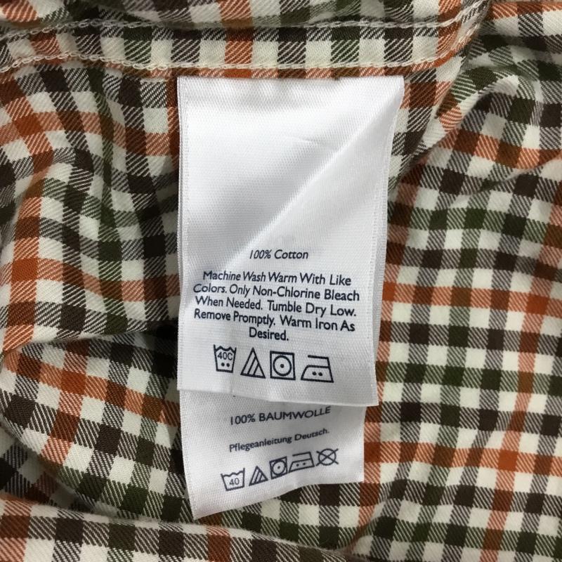 エディーバウアー Eddie Bauer シャツ、ブラウス 長袖 ボタンダウン 胸ポケット チェック S ワンポイント マルチカラー / マルチカラー /  メンズ USED 古着 中古 10116102