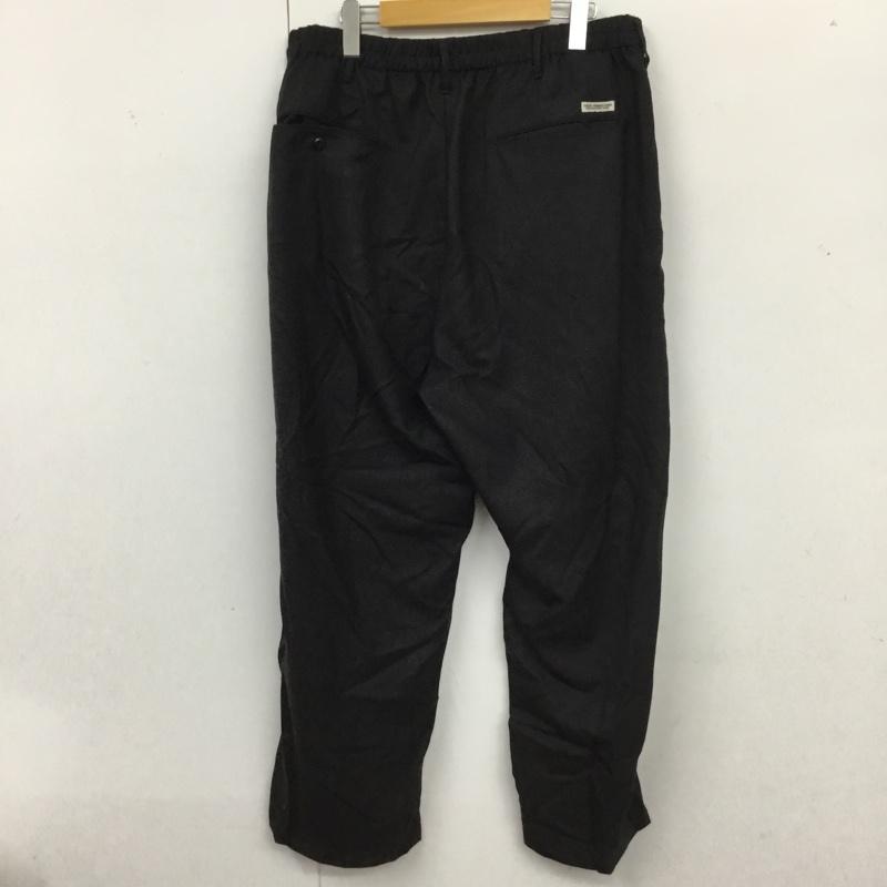 クーティー COOTIE パンツ スラックス XL 無地 黒 / ブラック /  メンズ USED 古着 中古 10117202