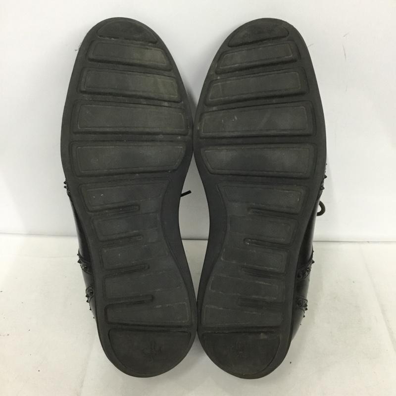 コールハーン COLE HAAN 革靴 革靴 C12648 161 スタッズ ウィングチップ 9M 無地 黒 / ブラック /  メンズ USED 古着 中古 10136385