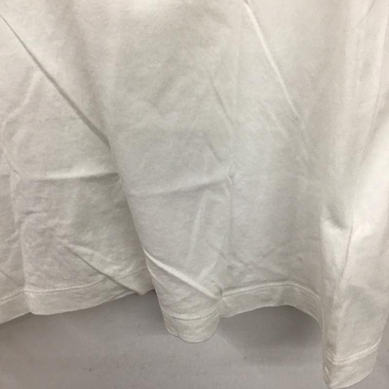 トミーヒルフィガー TOMMY HILFIGER Tシャツ 半袖 半袖カットソー プリントTシャツ クルーネックカットソー XL ロゴ、文字 白 / ホワイト /  メンズ USED 古着 中古 10134928