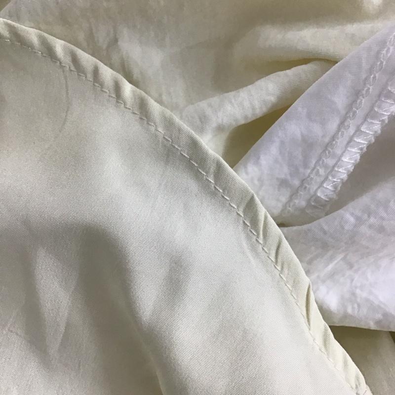 ザラ ZARA ワンピース ミニスカート S 無地 アイボリー / アイボリー /  レディース USED 古着 中古 10139990