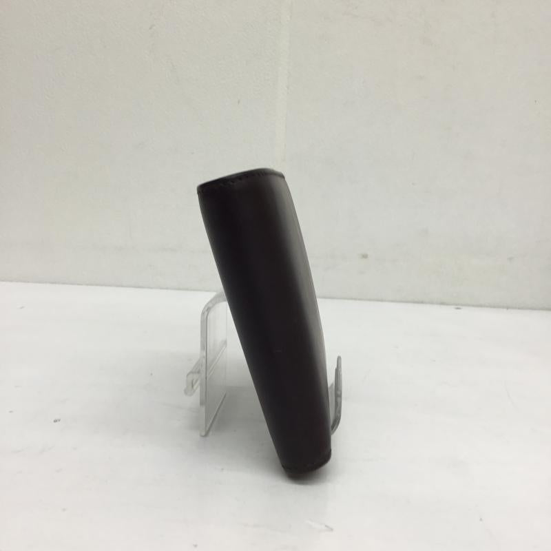 ポールスミス Paul Smith 財布 二つ折り ボーダー柄 ダークブラウン / ダークブラウン /  メンズ USED 古着 中古 10106165