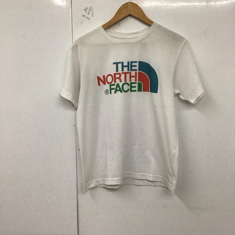 ザノースフェイス THE NORTH FACE Tシャツ 半袖 nt31621 ColorfulLogoTee 半袖カットソー プリントTシャツ M ロゴ、文字 白 / ホワイト /  メンズ USED 古着 中古 10129026