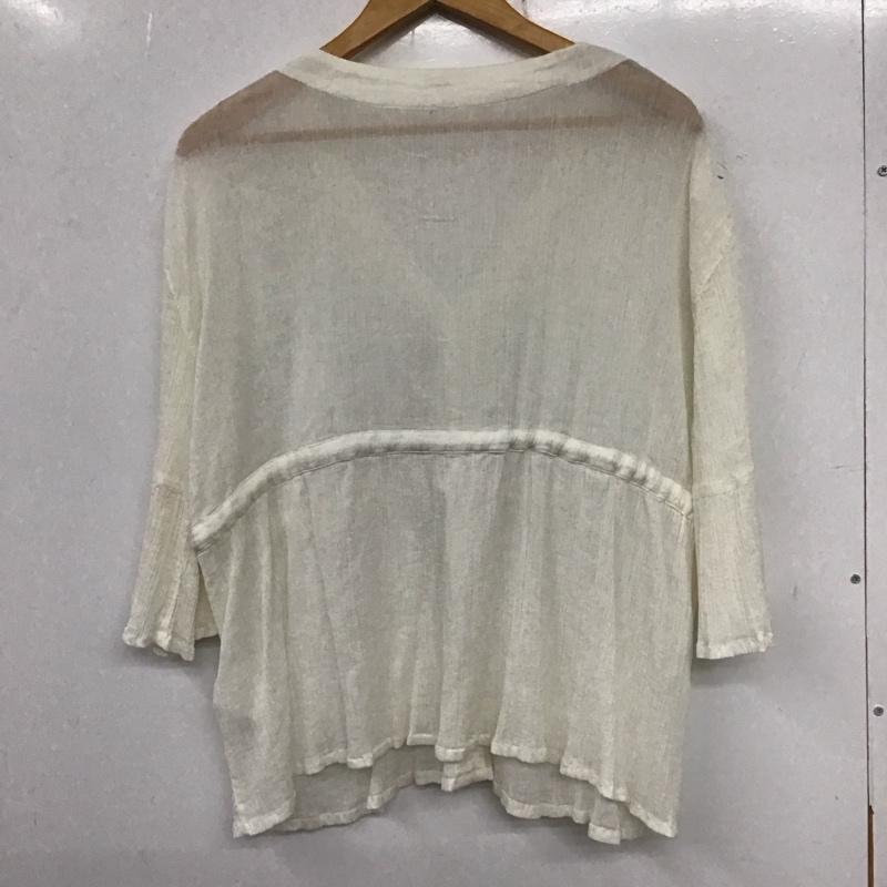 フリークスストア FREAK S STORE シャツ、ブラウス 七分袖 FREE 無地 白 / ホワイト /  レディース USED 古着 中古 10137187