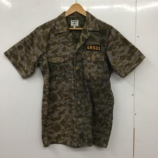 アーサスベイプ URSUS BAPE カットソー 半袖 半袖シャツ ミリタリーシャツ カラーシャツ L カモフラージュ柄・迷彩 マルチカラー / マルチカラー /  メンズ USED 古着 中古 10137179