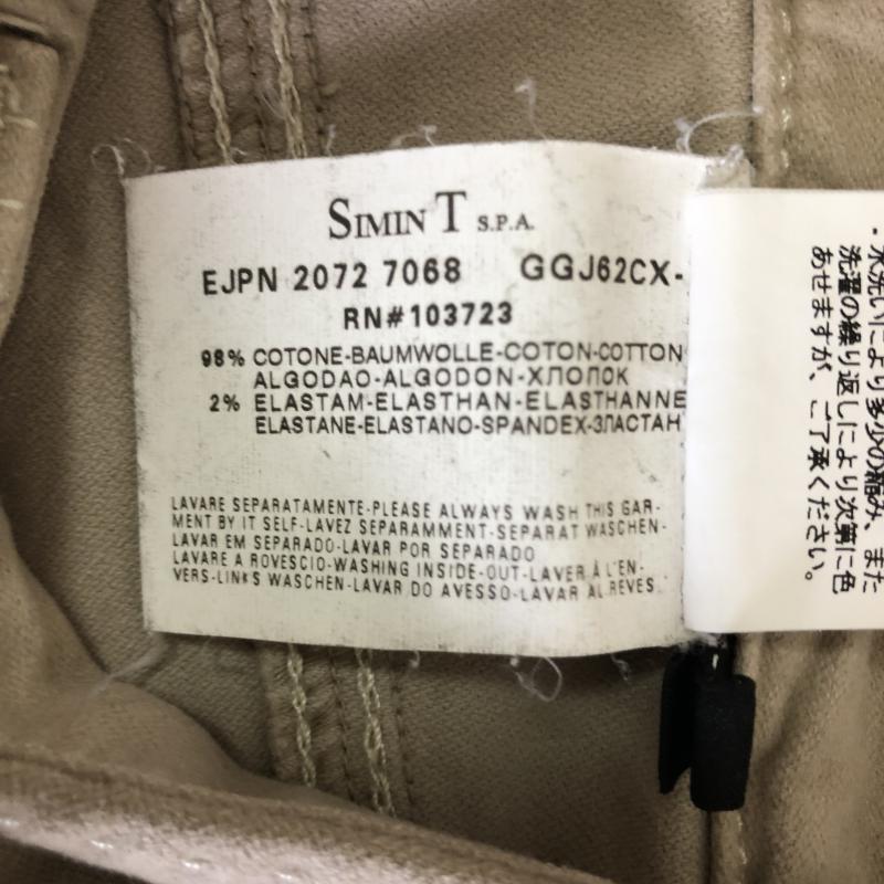 エンポリオアルマーニ EMPORIO ARMANI パンツ チノパン 無地 ベージュ / ベージュ /  メンズ USED 古着 中古 10004117