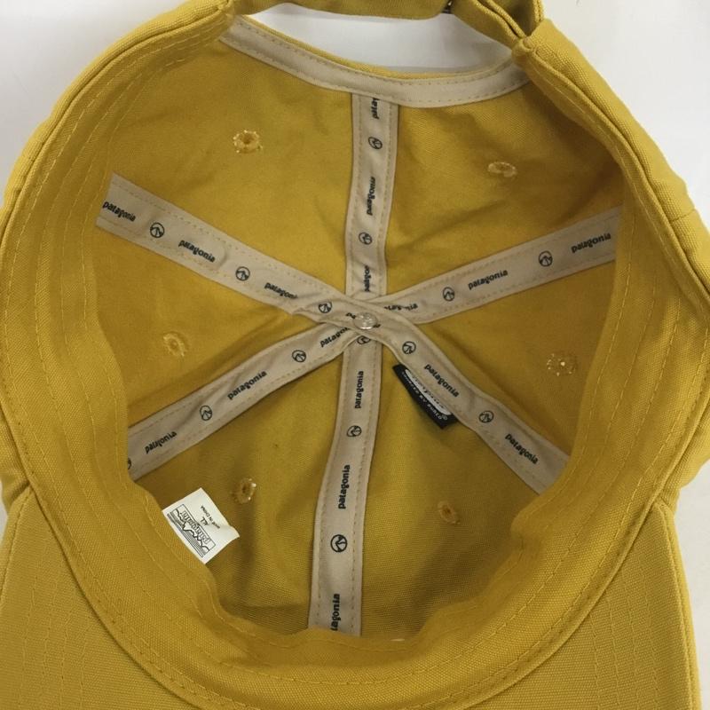 パタゴニア patagonia 帽子 キャップ netplus ロゴ、文字 黄 / イエロー /  メンズ USED 古着 中古 10143298