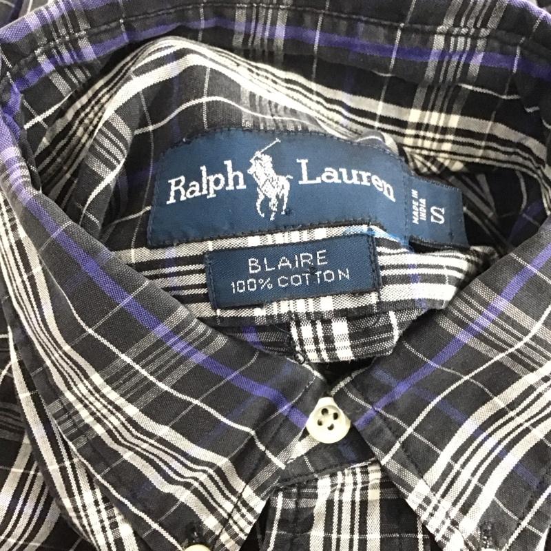ラルフローレン RALPHLAUREN シャツ、ブラウス 半袖 半袖シャツ チェックシャツ ボタンダウンシャツ S チェック マルチカラー / マルチカラー /  メンズ USED 古着 中古 10146798