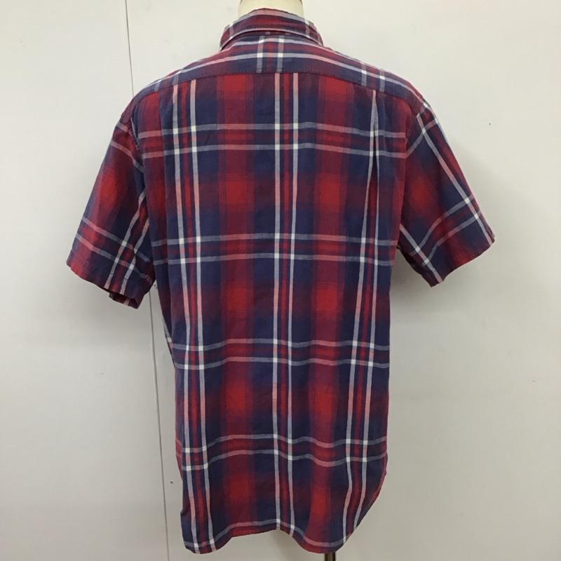 ポロラルフローレン POLO RALPH LAUREN シャツ、ブラウス 半袖 半袖シャツ カラーシャツ 半袖カットソー チェックシャツ L チェック マルチカラー / マルチカラー /  メンズ USED 古着 中古 10114561