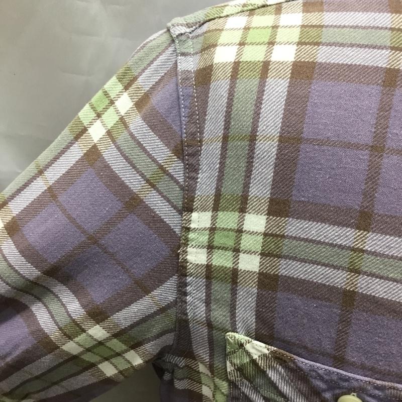 デニム アンド サプライ DENIM & SUPPLY シャツ、ブラウス 長袖 胸ポケット M チェック マルチカラー / マルチカラー /  メンズ USED 古着 中古 10117159