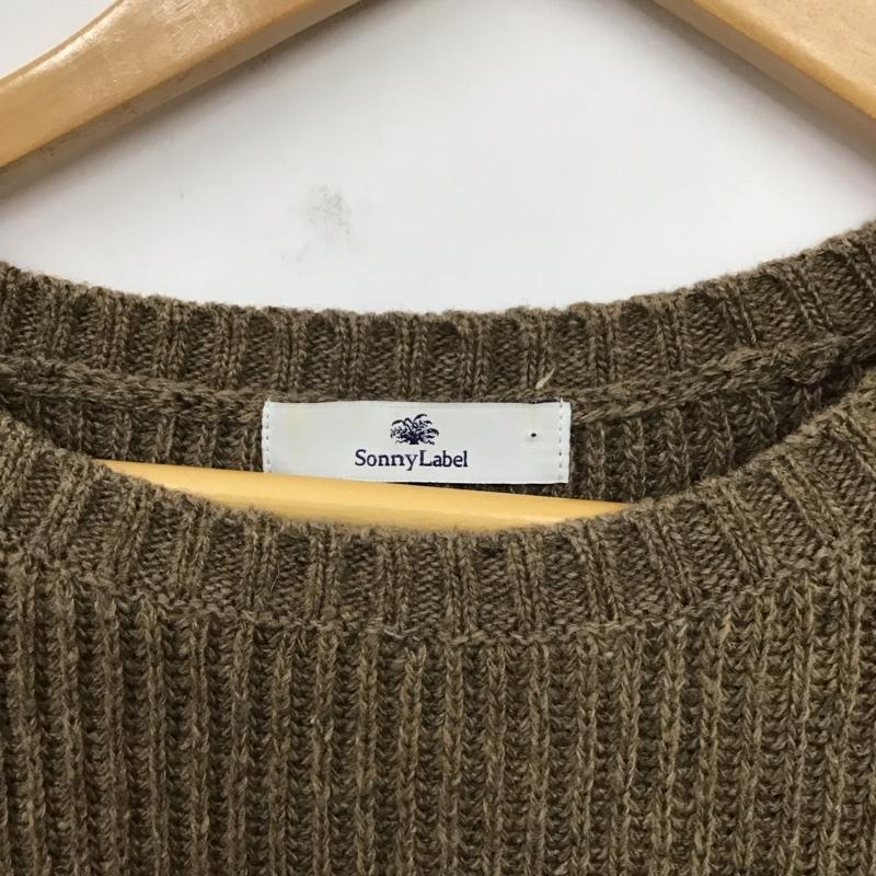 サニーレーベルアーバンリサーチ Sonny Label URBAN RESEARCH ニット、セーター 長袖 FREE 無地 白 / ホワイト / X 茶 / ブラウン / X カーキ / カーキ /  レディース USED 古着 中古 10120169