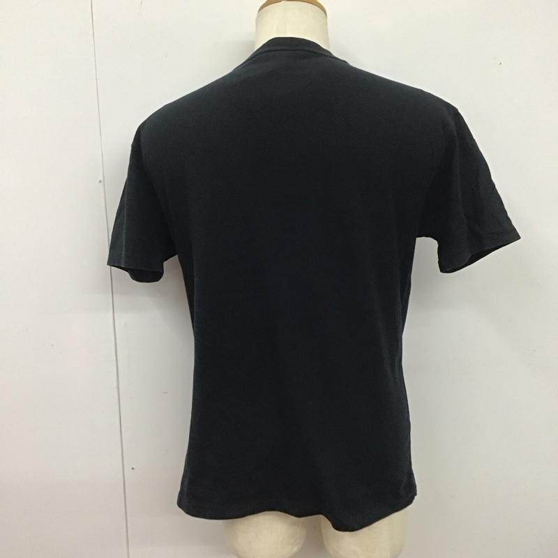 ポロバイラルフローレン Polo by RALPH LAUREN Tシャツ 半袖 半袖カットソー プリントTシャツ Vネックカットソー S ロゴ、文字 黒 / ブラック /  メンズ USED 古着 中古 10126725