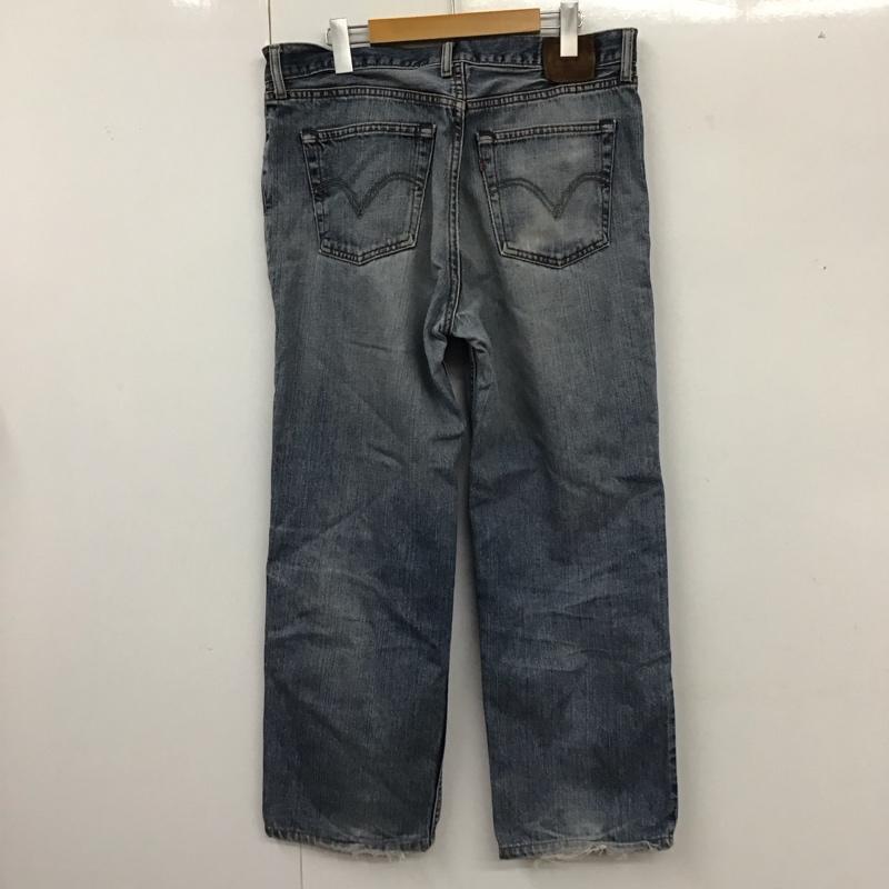 リーバイス Levi s パンツ デニム、ジーンズ 502 W36 L33 36インチ 無地 青 / ブルー /  メンズ USED 古着 中古 10114338