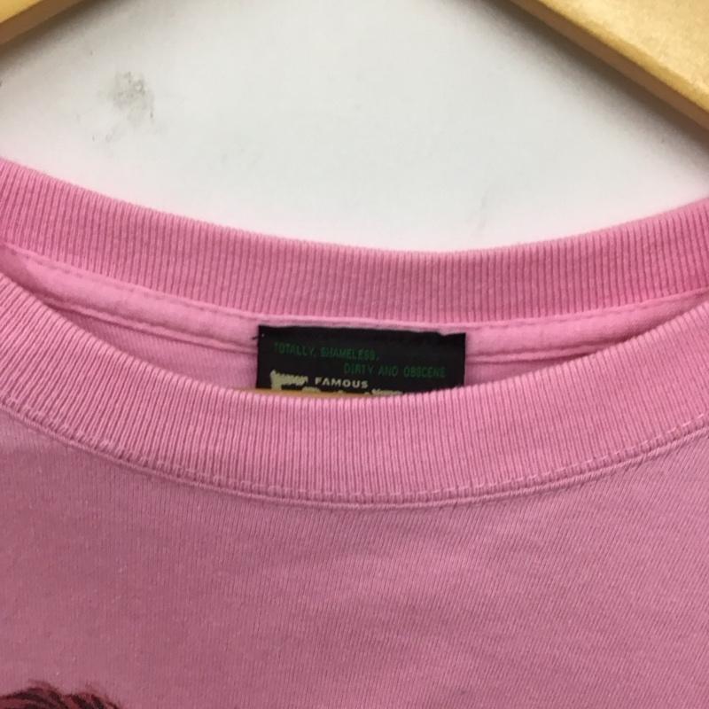 エロスティカ EROSTiKA Tシャツ 半袖 Ice Cream Kana Momonogi XL プリント 桃 / ピンク /  メンズ USED 古着 中古 10123386