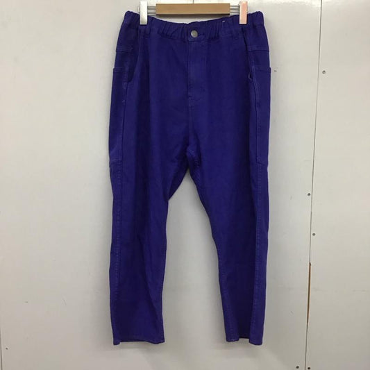 ゴースローキャラバン go slow caravan パンツ サルエルパンツ 391502 イージーパンツ 4 無地 青 / ブルー /  メンズ USED 古着 中古 10139458