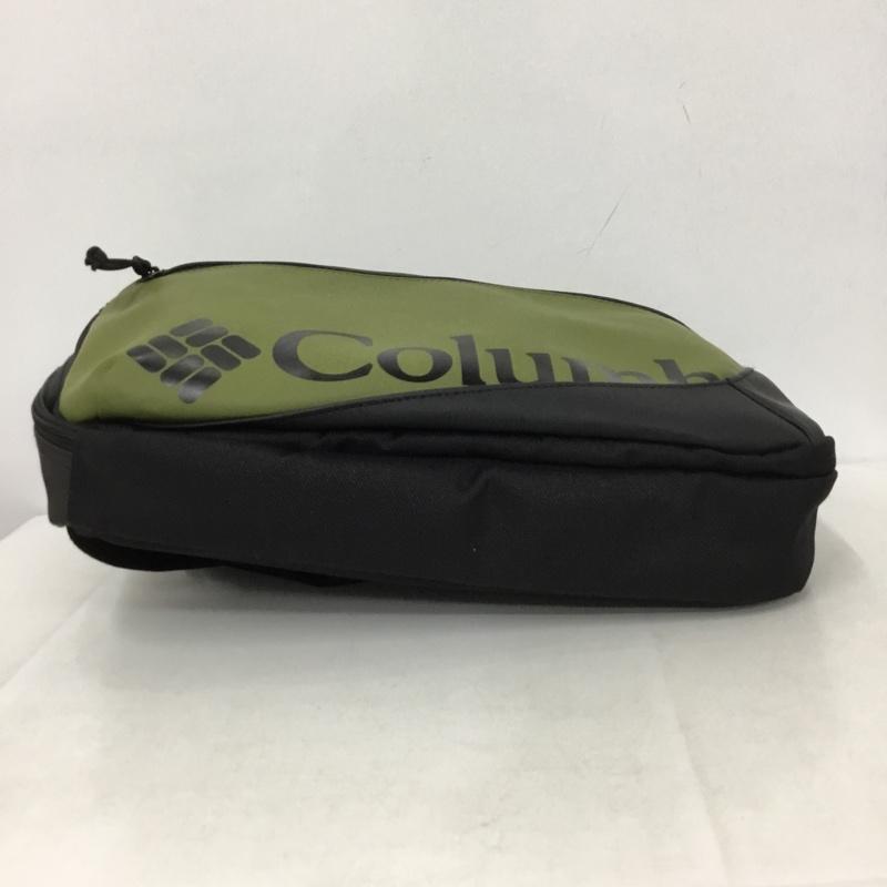 コロンビア Columbia ボディバッグ ボディバッグ 221 PU8451 ブレムナースロープ 2WAY ショルダーバッグ ロゴ、文字 黒 / ブラック / X カーキ / カーキ /  メンズ USED 古着 中古 10144911
