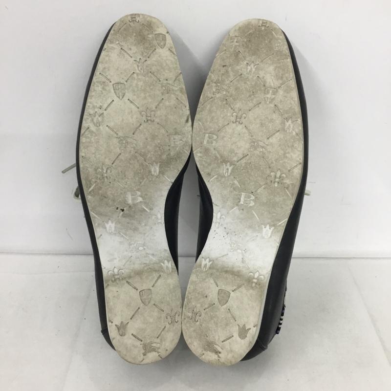 バーバリーブラックレーベル BURBERRY BLACK LABEL カジュアルシューズ カジュアルシューズ BKA52-602-28 デッキシューズ 無地 紺 / ネイビー /  メンズ USED 古着 中古 10136298