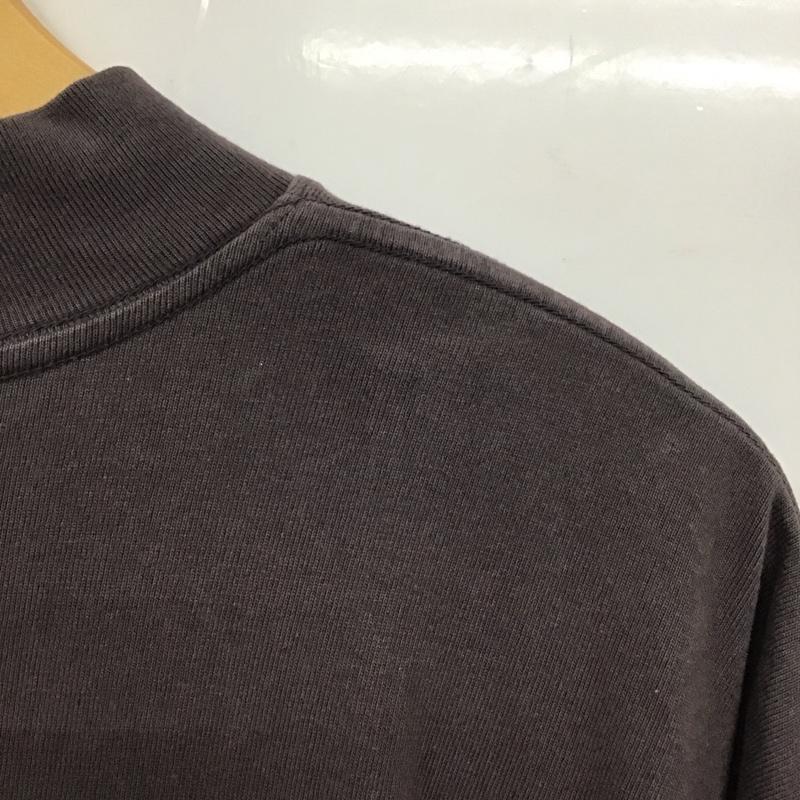 ギャップ GAP カットソー 長袖 YEEZY Engineered By BALENCIAGA YZY LongSleeveTee 長袖カットソー スタンドネック S ロゴ、文字 灰 / グレー /  メンズ USED 古着 中古 10132255