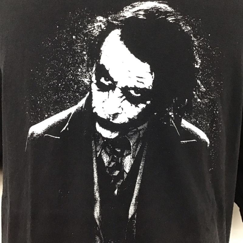 古着 USED Tシャツ 半袖 半袖カットソー プリントTシャツ クルーネックカットソー 00s dccomic thedarkknight XL プリント 黒 / ブラック /  メンズ USED 古着 中古 10119228