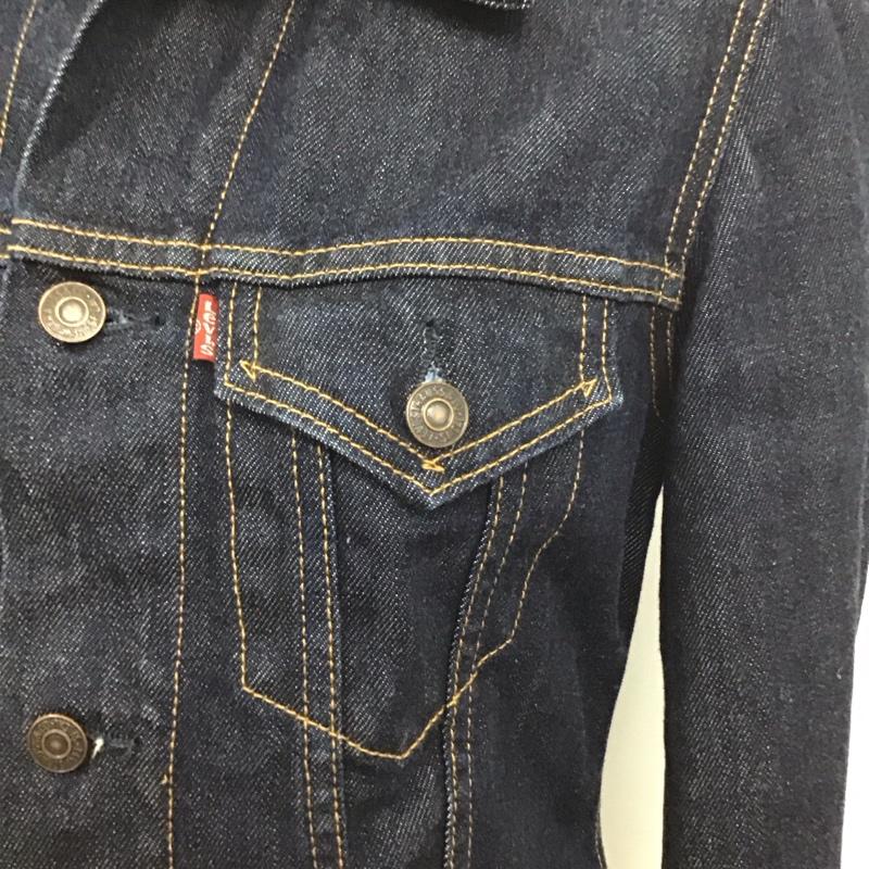 リーバイス Levi s ジャケット、上着 ジャケット、ブレザー pcl01j-33221i デニムジャケット Gジャン M 無地 インディゴ / インディゴ /  レディース USED 古着 中古 10128357