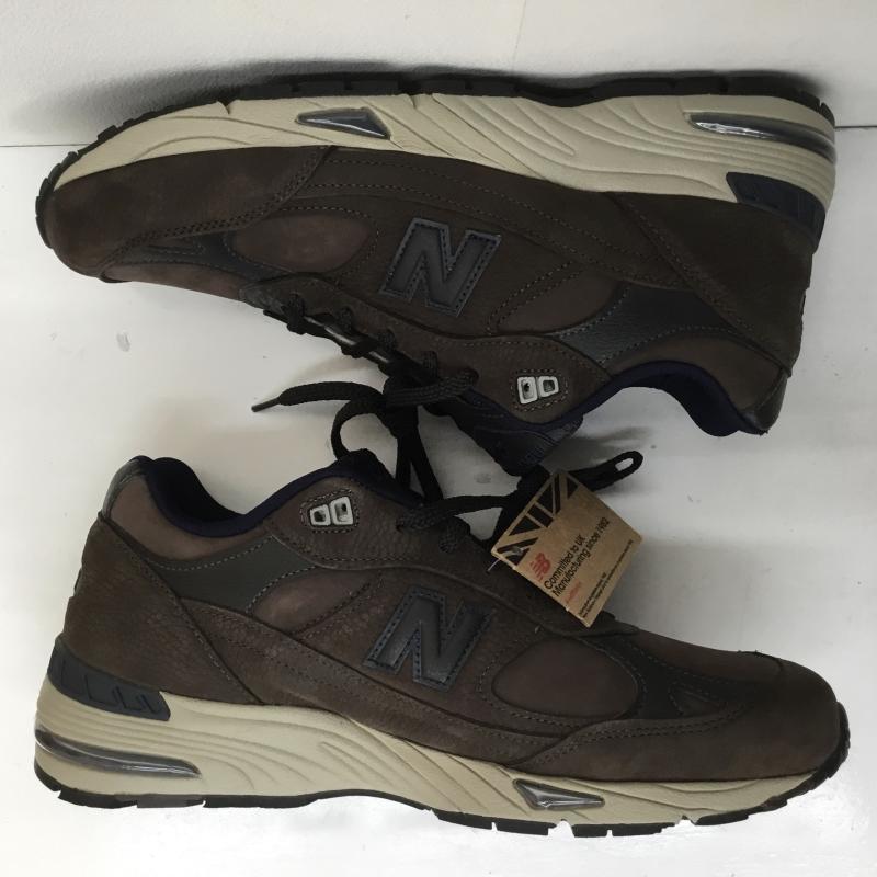 ニューバランス New Balance スニーカー スニーカー M991NBB US：10.5 ロゴ、文字 ダークブラウン / ダークブラウン /  メンズ USED 古着 中古 10105900