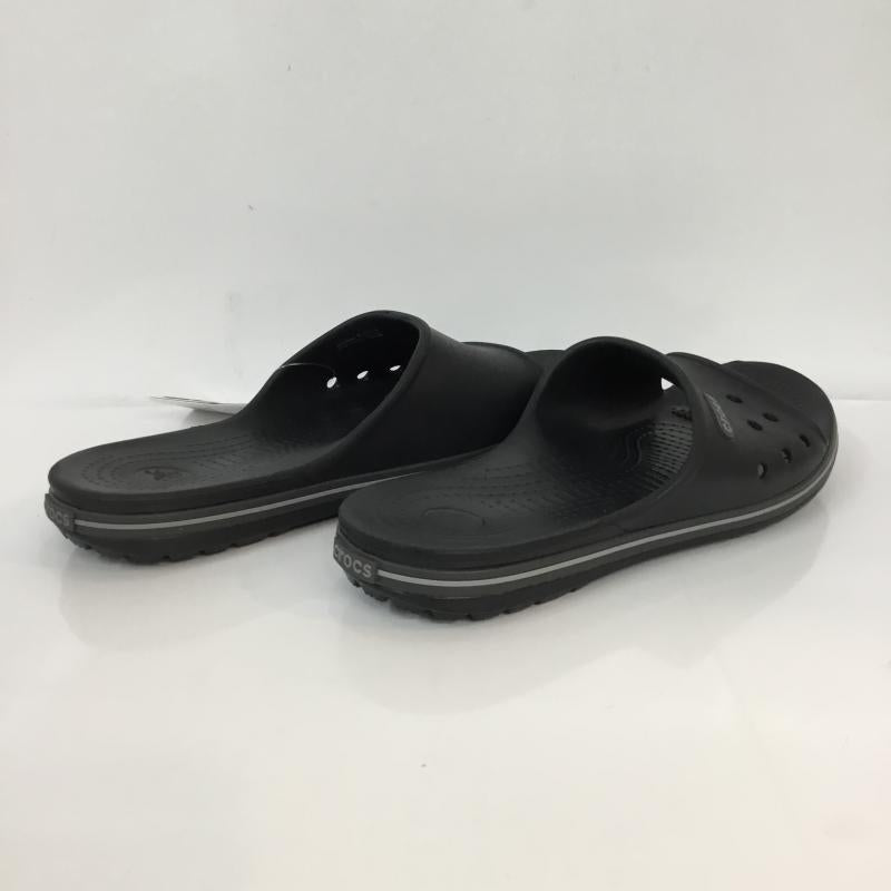 クロックス crocs サンダル サンダル 204108-02S Crocband II Slide シャワーサンダル 25.0cm 無地 黒 / ブラック /  メンズ USED 古着 中古 10117290