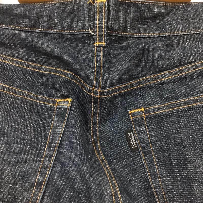 バーバリーロンドン Burberry London パンツ デニム、ジーンズ デニムパンツ ストレートパンツ ワイドパンツ カジュアルパンツ 無地 インディゴ / インディゴ /  メンズ USED 古着 中古 10119951