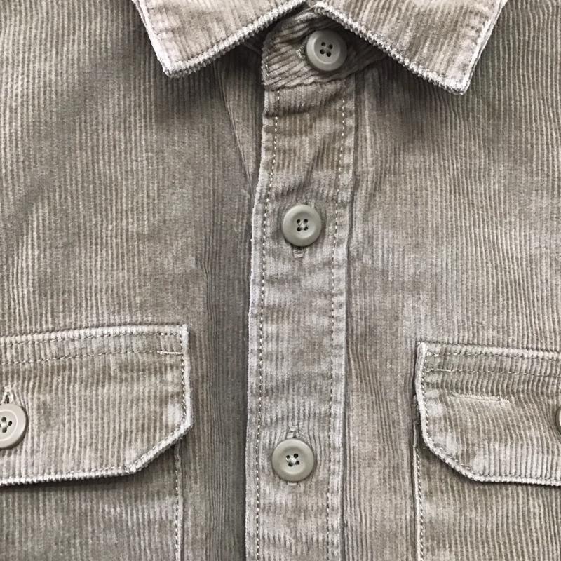 パタゴニア patagonia シャツ、ブラウス 長袖 STY53795FA15 コーデュロイ XS ロゴ、文字 ベージュ / ベージュ /  メンズ USED 古着 中古 10145228