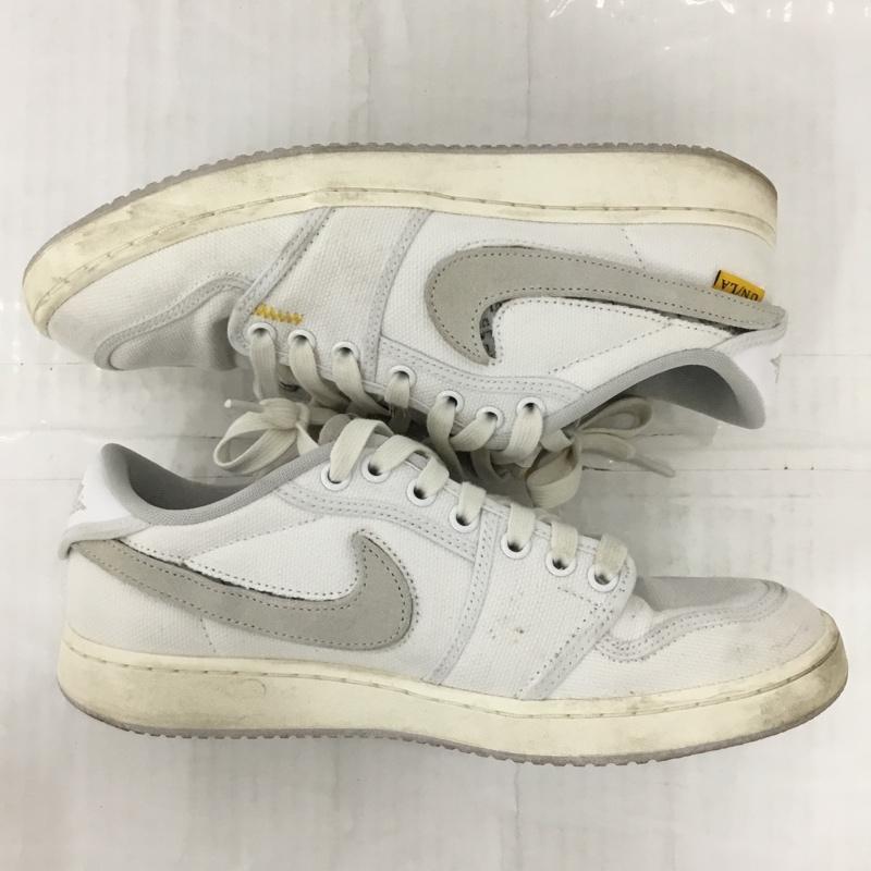 ナイキ NIKE スニーカー スニーカー DO8912-101AIR JORDAN 1 KO LOW UNION 26cm 箱有 26.0cm ロゴ、文字 白 / ホワイト / X 灰 / グレー /  メンズ USED 古着 中古 10109921