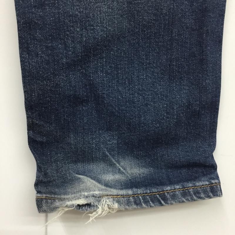 リーバイストラウスアンドコー Levi Strauss & co. パンツ デニム、ジーンズ デニムパンツ ストレートパンツ ワイドパンツ カジュアルパンツ 33インチ 無地 インディゴ / インディゴ /  メンズ USED 古着 中古 10122321