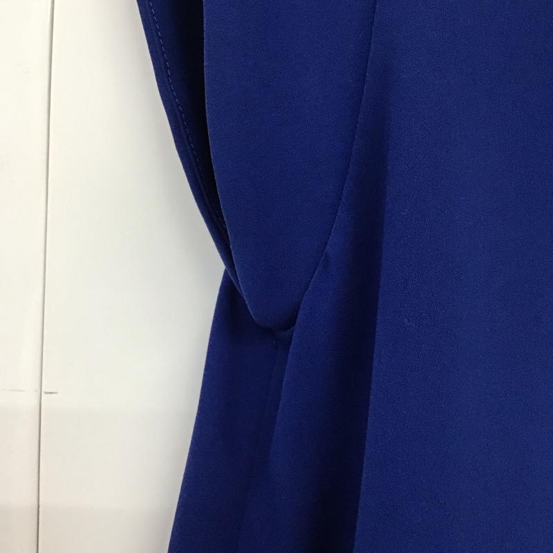 ユナイテッドアローズ UNITED ARROWS ワンピース ミニスカート 1526-672-2794 フレンチスリーブワンピース 36 無地 青 / ブルー /  レディース USED 古着 中古 10131815