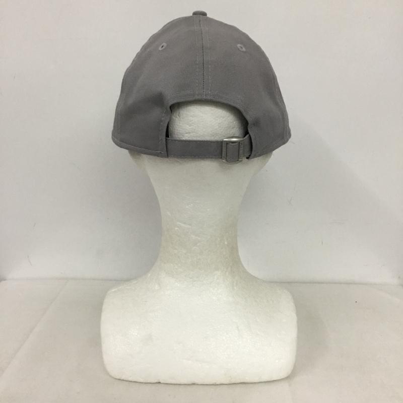ニューエラ NEW ERA 帽子 キャップ NY 9FORTY ロゴ、文字 灰 / グレー /  メンズ USED 古着 中古 10143650