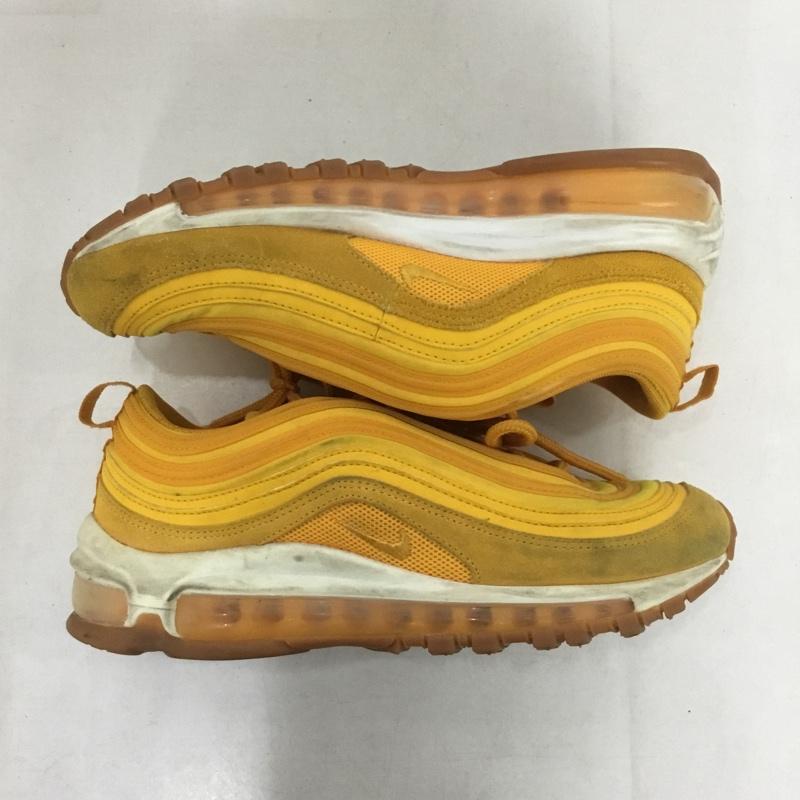 ナイキ NIKE スニーカー スニーカー 917646-700 W AIR MAX 97 PRM 23.5cm 23.5cm ワンポイント 黄 / イエロー / X 白 / ホワイト /  レディース USED 古着 中古 10141554