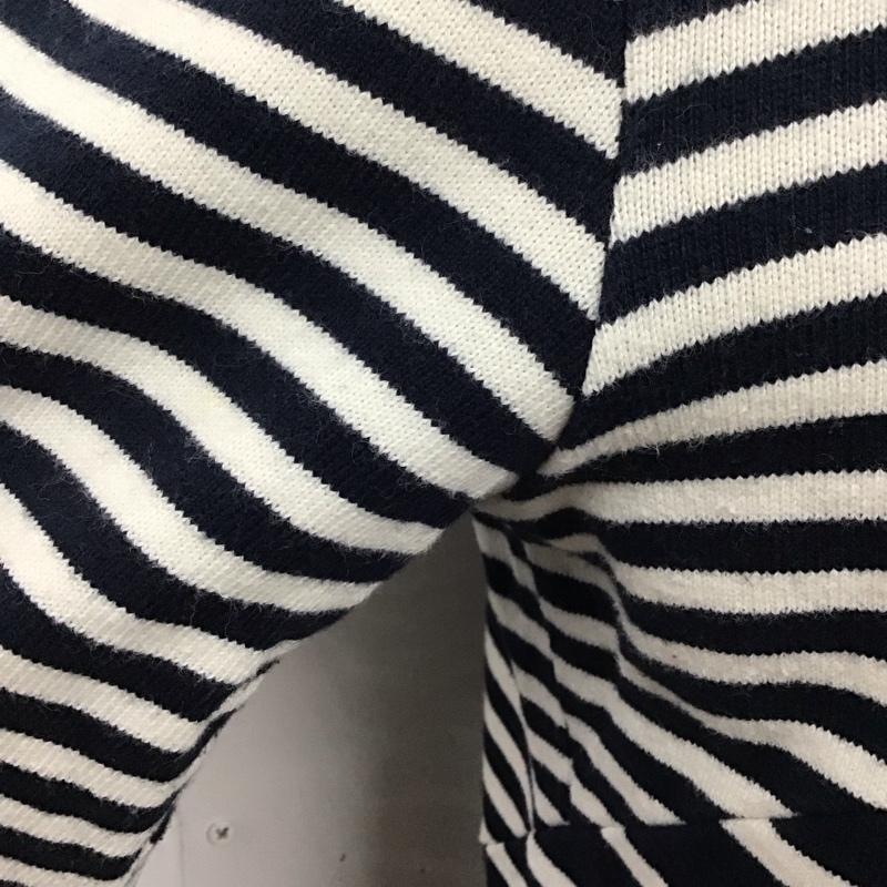 フラボア FRAPBOIS カットソー 長袖 長袖カットソー クルーネックカットソー ロングスリーブカットソー 1 ボーダー柄 紺 / ネイビー /  メンズ USED 古着 中古 10123968