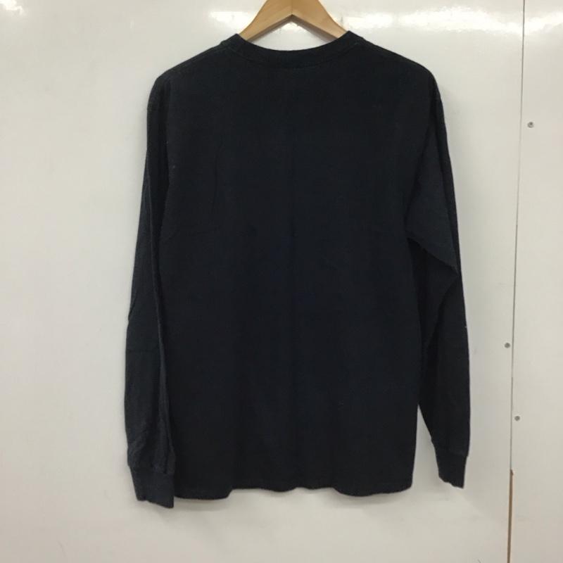 スラッシャー THRASHER カットソー 長袖 長袖カットソー プリントカットソー クルーネック M プリント 紺 / ネイビー /  メンズ USED 古着 中古 10137100