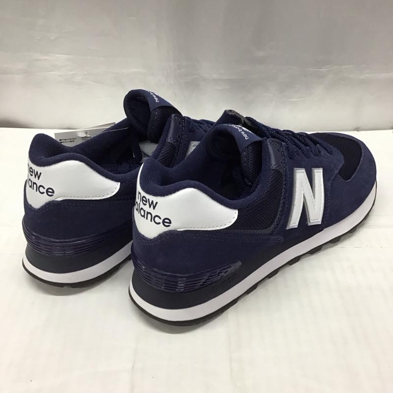 ニューバランス New Balance スニーカー スニーカー ML574EN2 タグ付き 27.5cm 27.5cm ロゴ、文字 紺 / ネイビー / X 白 / ホワイト /  メンズ USED 古着 中古 10121609