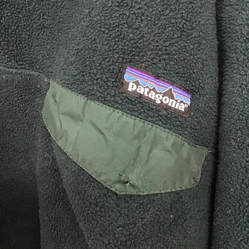 パタゴニア patagonia ジャケット、上着 ジャンパー、ブルゾン フリース プルオーバー 90s スナップT XL 無地 緑 / グリーン /  メンズ USED 古着 中古 10107862