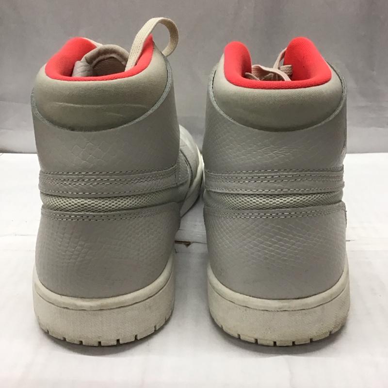 ナイキ NIKE スニーカー スニーカー 819176-050 AIR JORDAN 1 RETRO HIGH NOUVEAU 28.5cm 28.5cm ワンポイント 灰 / グレー / X 桃 / ピンク /  メンズ USED 古着 中古 10117938