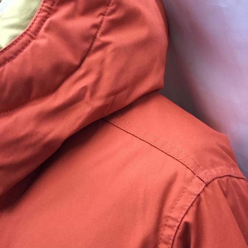 ザノースフェイス THE NORTH FACE ジャケット、上着 ジャンパー、ブルゾン nd2871n 光電子65/35MountainShortDownParka ジップアップジャケット アウター M ロゴ、文字 橙 / オレンジ /  メンズ USED 古着 中古 10121692