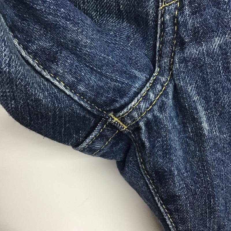 リーバイストラウスアンドコー Levi Strauss & co. パンツ デニム、ジーンズ デニムパンツ ワイドパンツ カジュアルパンツ 34 無地 インディゴ / インディゴ /  メンズ USED 古着 中古 10143629