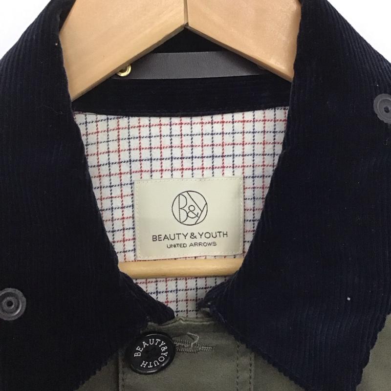 ビューティアンドユースユナイテッドアローズ BEAUTY&YOUTH UNITED ARROWS ジャケット、上着 ジャケット、ブレザー 1225-174-6357 ジャケット アウター M 無地 カーキ / カーキ /  メンズ USED 古着 中古 10146624