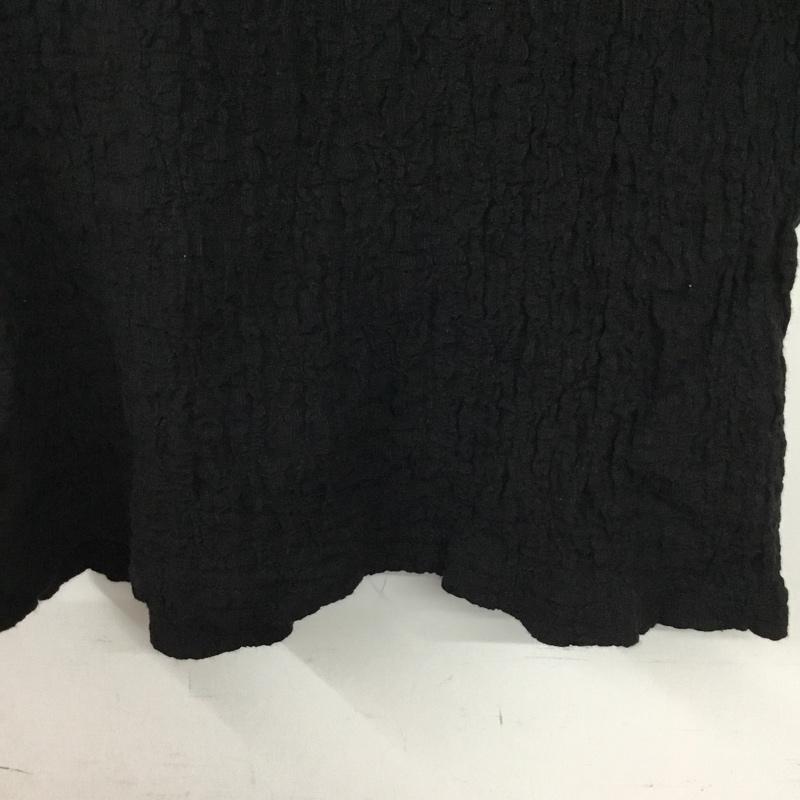 フリークスストア FREAK S STORE カットソー 半袖 1121248901286 シュリンクパフスリーブTシャツ FREE 無地 黒 / ブラック /  レディース USED 古着 中古 10144684