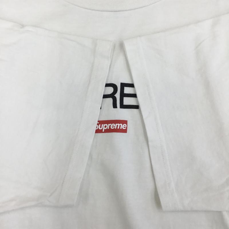 シュプリーム Supreme Tシャツ 半袖 21AW Est.1994 Tee XL ロゴ、文字 白 / ホワイト /  メンズ USED 古着 中古 10134786