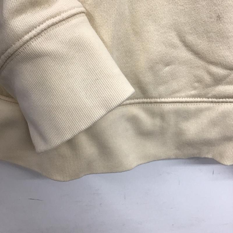 アディダス adidas パーカー 長袖 CE2414 ビッグロゴパーカー ロゴ、文字 X プリント ベージュ / ベージュ /  レディース USED 古着 中古 10141719