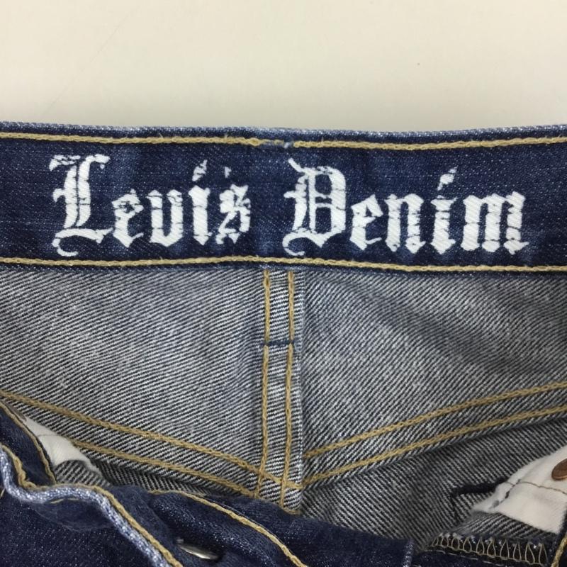 リーバイストラウスアンドコー Levi Strauss & co. パンツ ショートパンツ デニムパンツ ショートパンツ ワイドパンツ カジュアルパンツ 五分丈パンツ 31インチ 無地 インディゴ / インディゴ /  メンズ USED 古着 中古 10108762