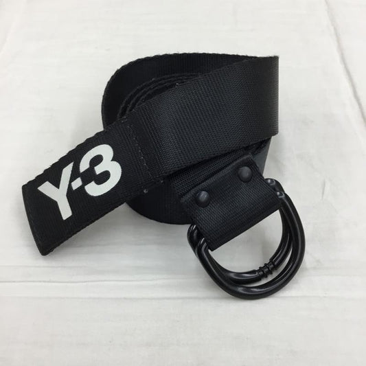 ワイスリー Y-3 ベルト・バックル ベルト FREE ロゴ、文字 黒 / ブラック /  メンズ USED 古着 中古 10139057