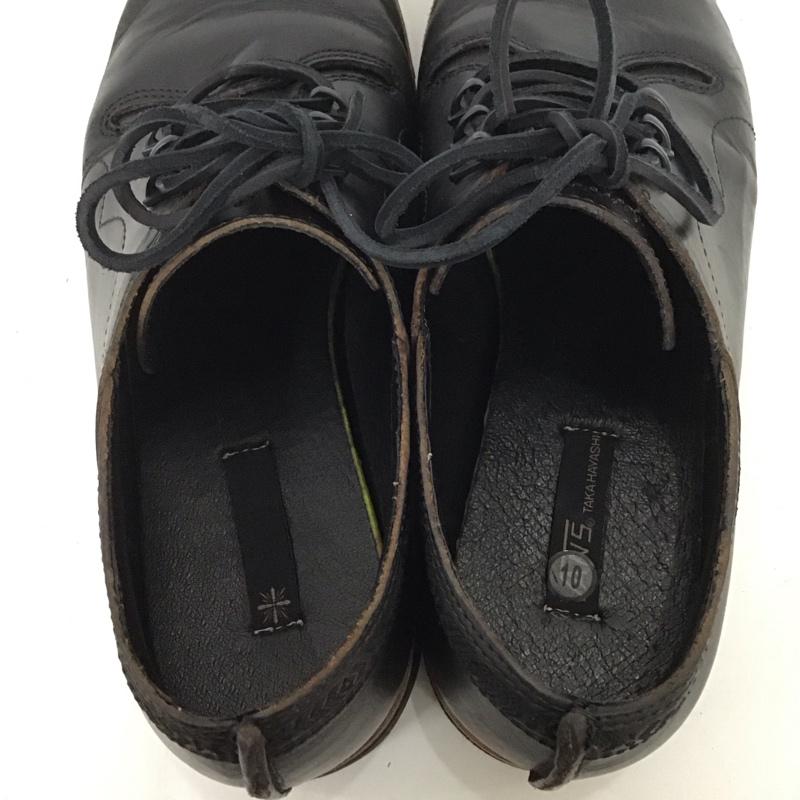 バンズ VANS 革靴 革靴 TH SIERRA TREK LO TAKA HAYASHI HORWEEN ドレスシューズ US10 箱有 US：10 刺繍 黒 / ブラック /  メンズ USED 古着 中古 10125667